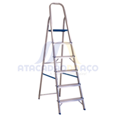 Escada Residencial 6 Degraus (Alumasa)