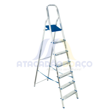 Escada Residencial 7 Degraus (Alumasa)