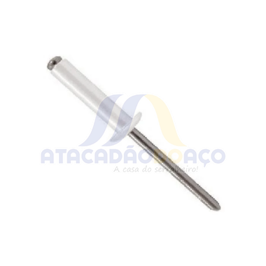 Rebite de Rep Branco Pop 4x10 C/50 Und