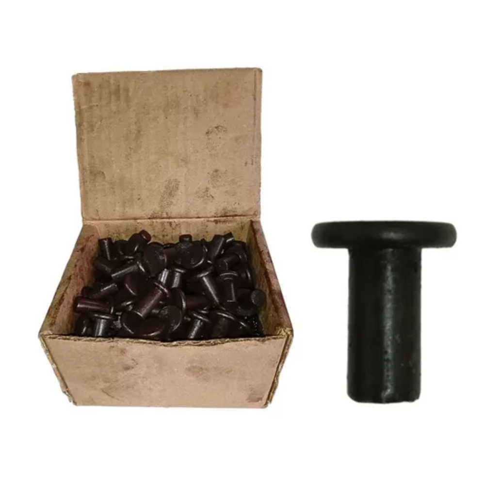 Rebite Maciço De Ferro - 1/8 x 1/4