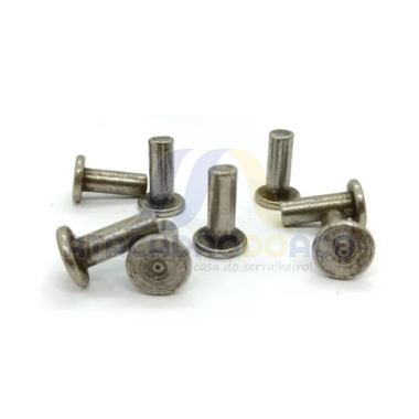 Rebite Maciço De Ferro - 3/16 x 1/2