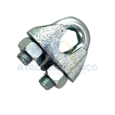 Clips P/Cabos De Aço 1/8 - 3.2mm