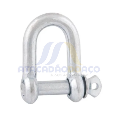 Manilha P/ Cabo Aço - 1/4 x 6,4mm (vonder)