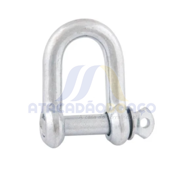 Manilha P/ Cabo Aço - 5/16 x 8mm (vonder)