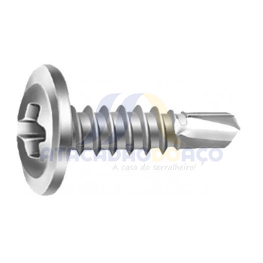 Paraf. Flang. Ponta Broca - 4.2 x 13mm