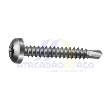 Paraf.cab.Panela Ponta Broca - 4.8 x 19mm (Philips)