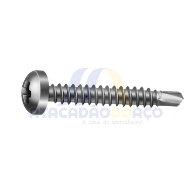 Paraf.cab.Panela Ponta Broca - 4.8 x 38mm (Philips)