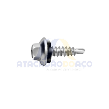 Paraf. Auto Broc. Galv. Fogo - 12 x 3/4