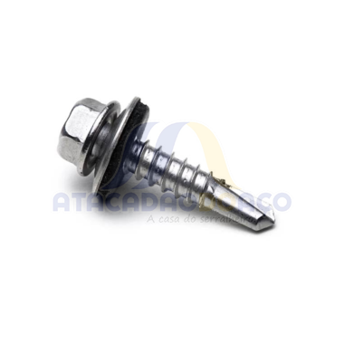 Paraf. Auto Broc. Inox - 14 x 7/8