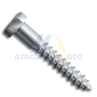 Parafuso Sex Rosca Soberba 3/16 x 50mm