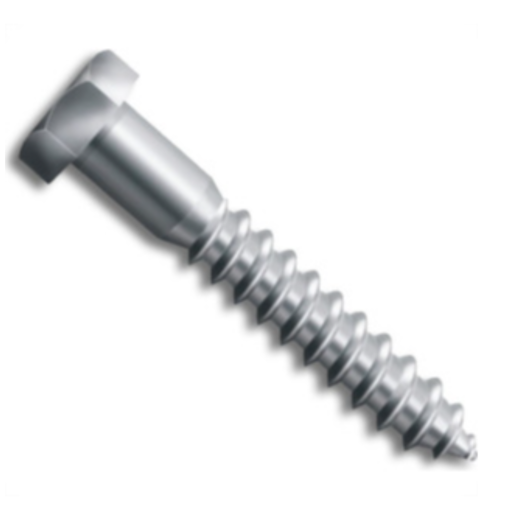 Parafuso Sex Rosca Soberba 1/4 x 35mm