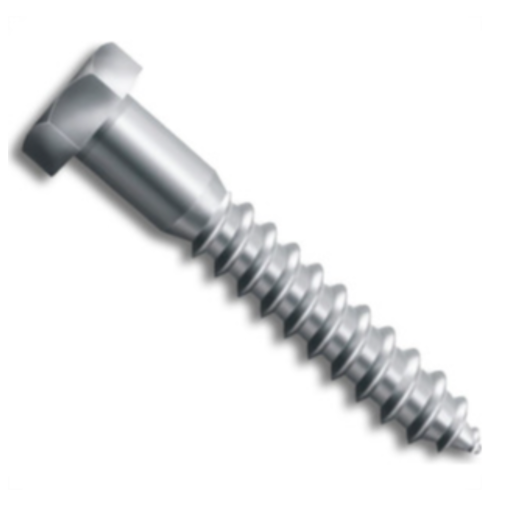 Parafuso Sex Rosca Soberba 1/4 x 80mm