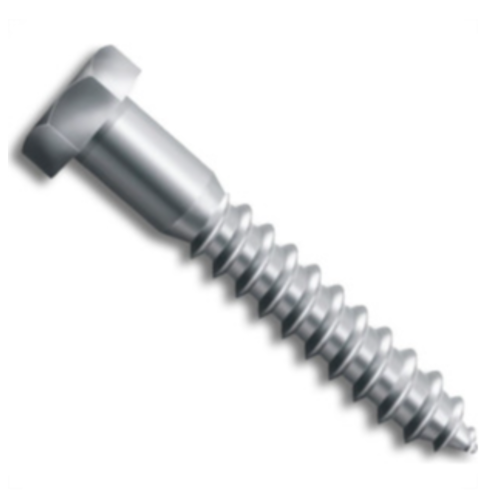 Parafuso Sex Rosca Soberba 1/4 x 70mm