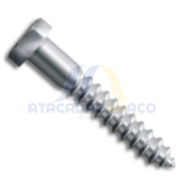 Parafuso Sex Rosca Soberba 5/16 x 50mm