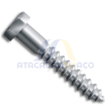 Parafuso Sex Rosca Soberba 5/16 x 60mm