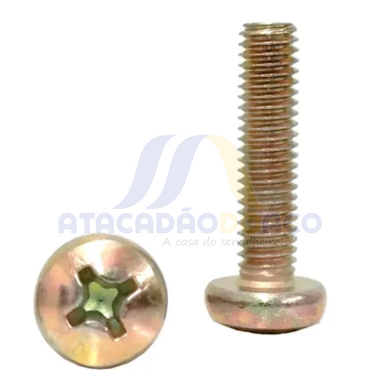 Paraf.cab.Panela Bricom. M6 X 20 (Philips)