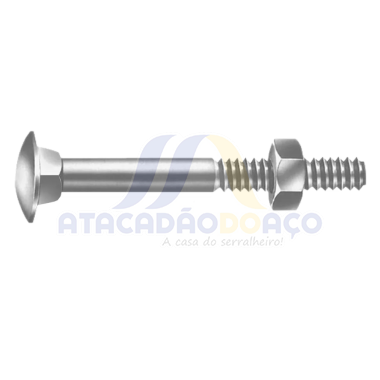 Paraf. Francês C/ Porca - 3/8 x 1