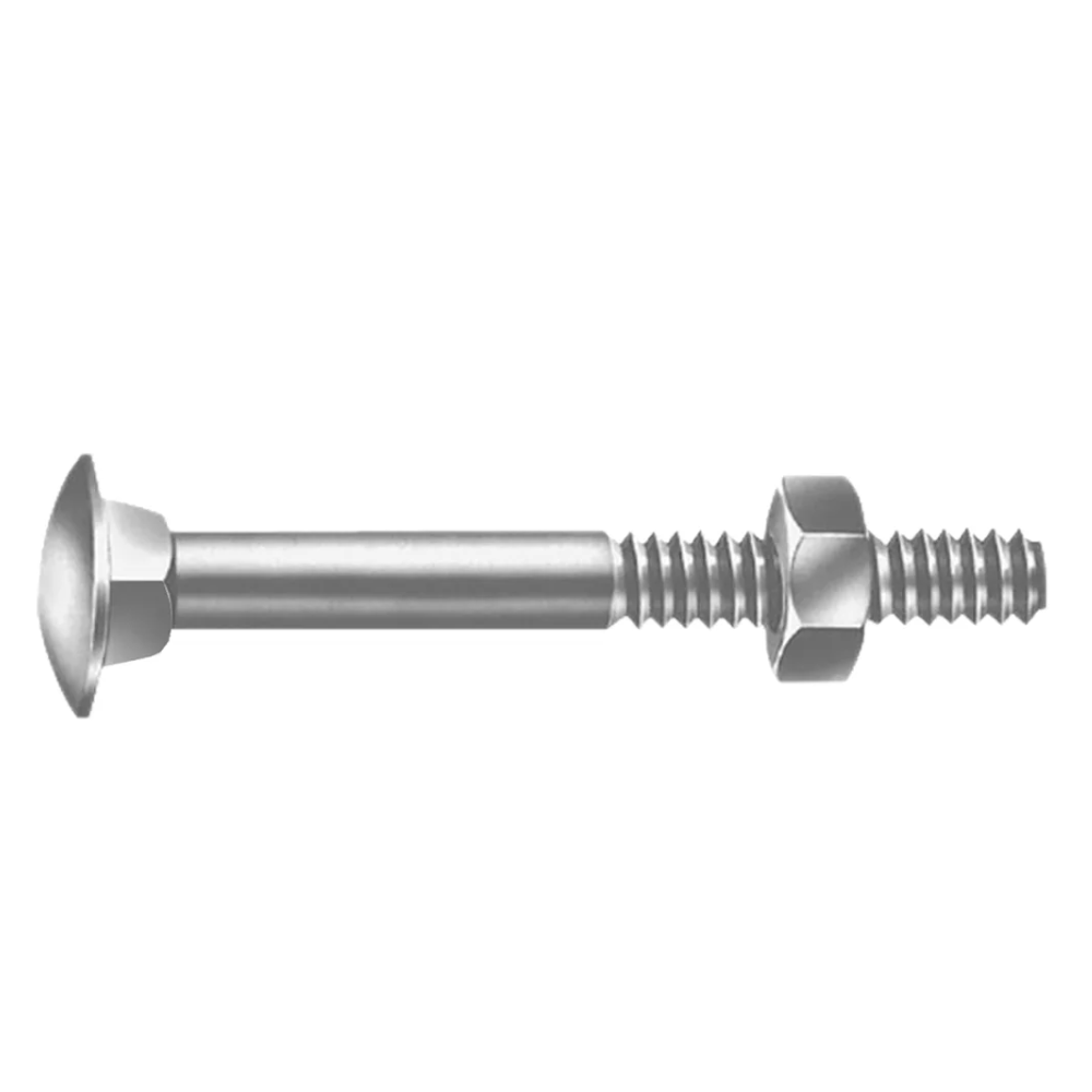 Paraf. Francês C/ Porca - 1/4 x 2