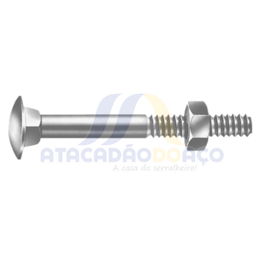 Paraf. Francês C/ Porca - 3/8 x 3