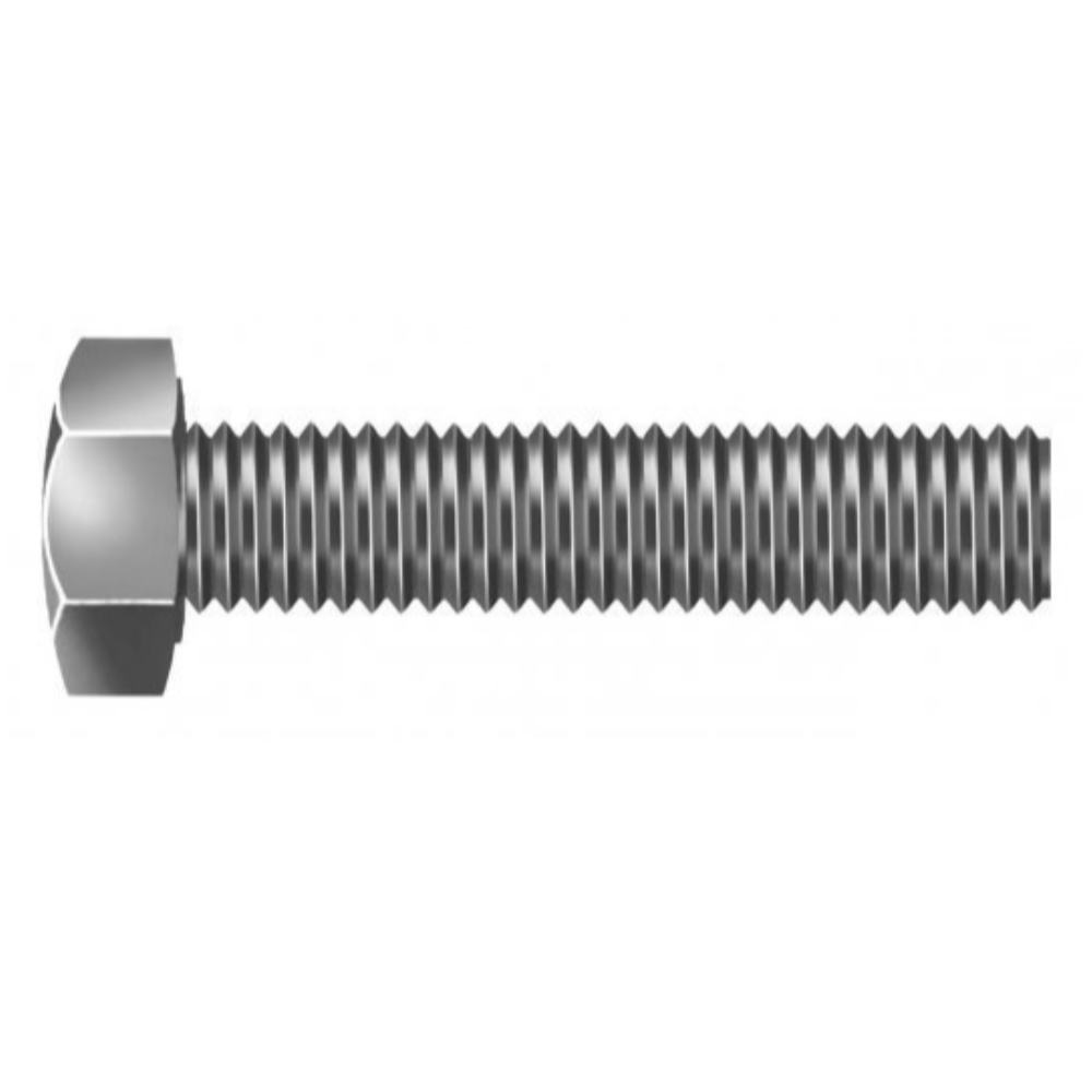 Paraf. Sex Rosca Inteira - 5/16 x 3/4