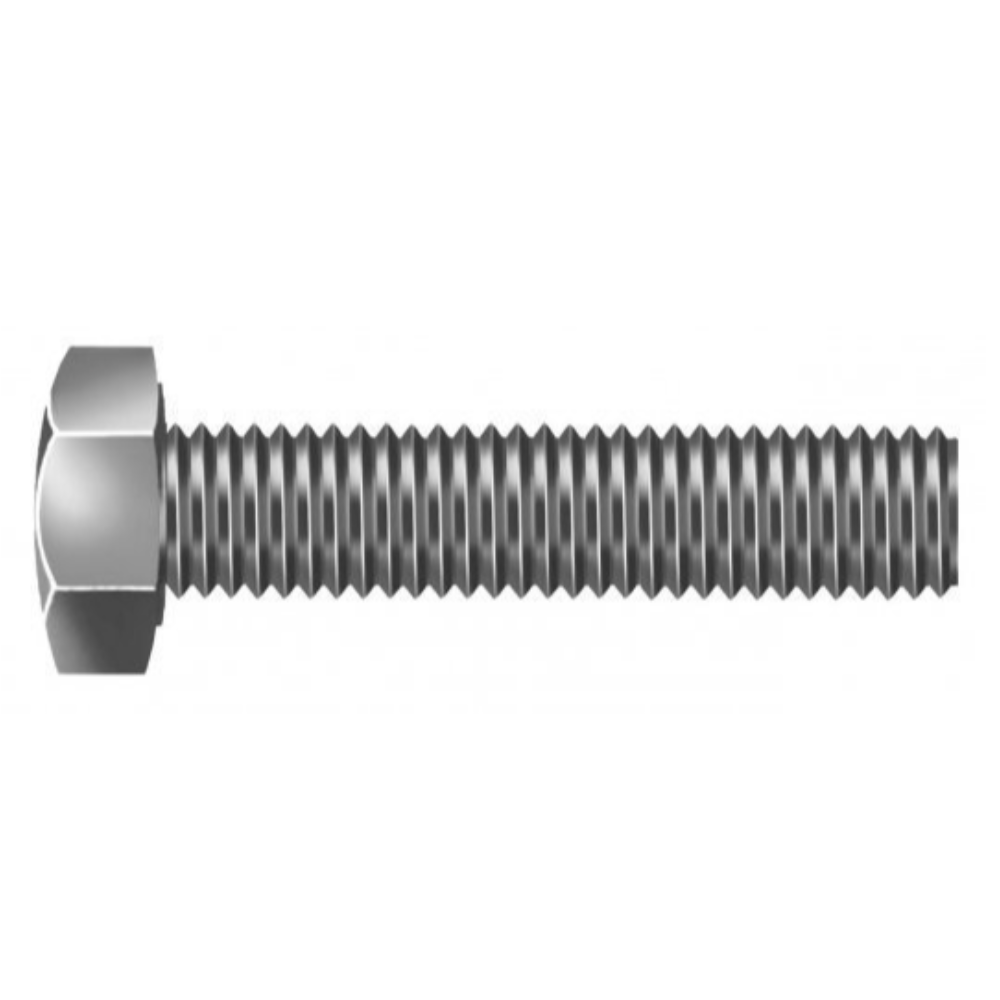 Paraf. Sex Rosca Inteira - 5/16 x 2