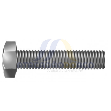 Paraf. Sex Rosca Inteira - 3/8 x 3