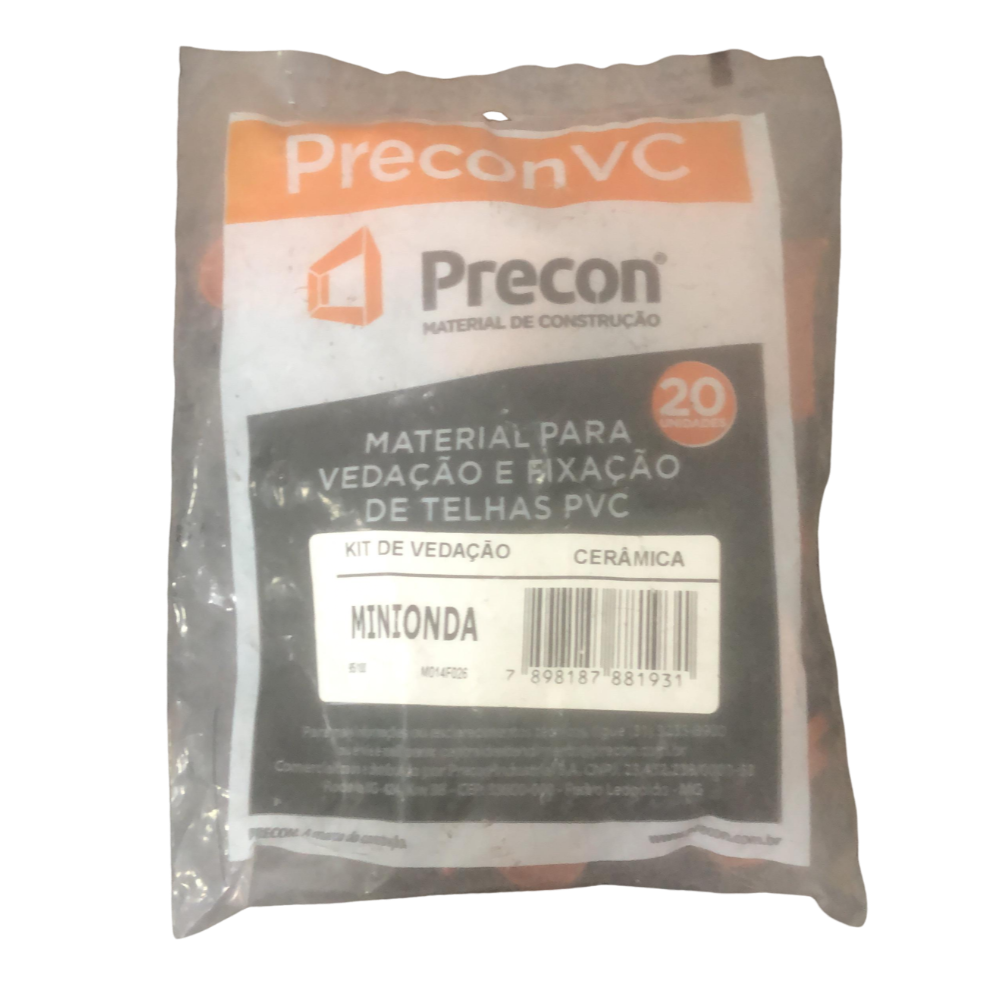 Kit Ved. P/Telha Pvc Minionda Ceramica
