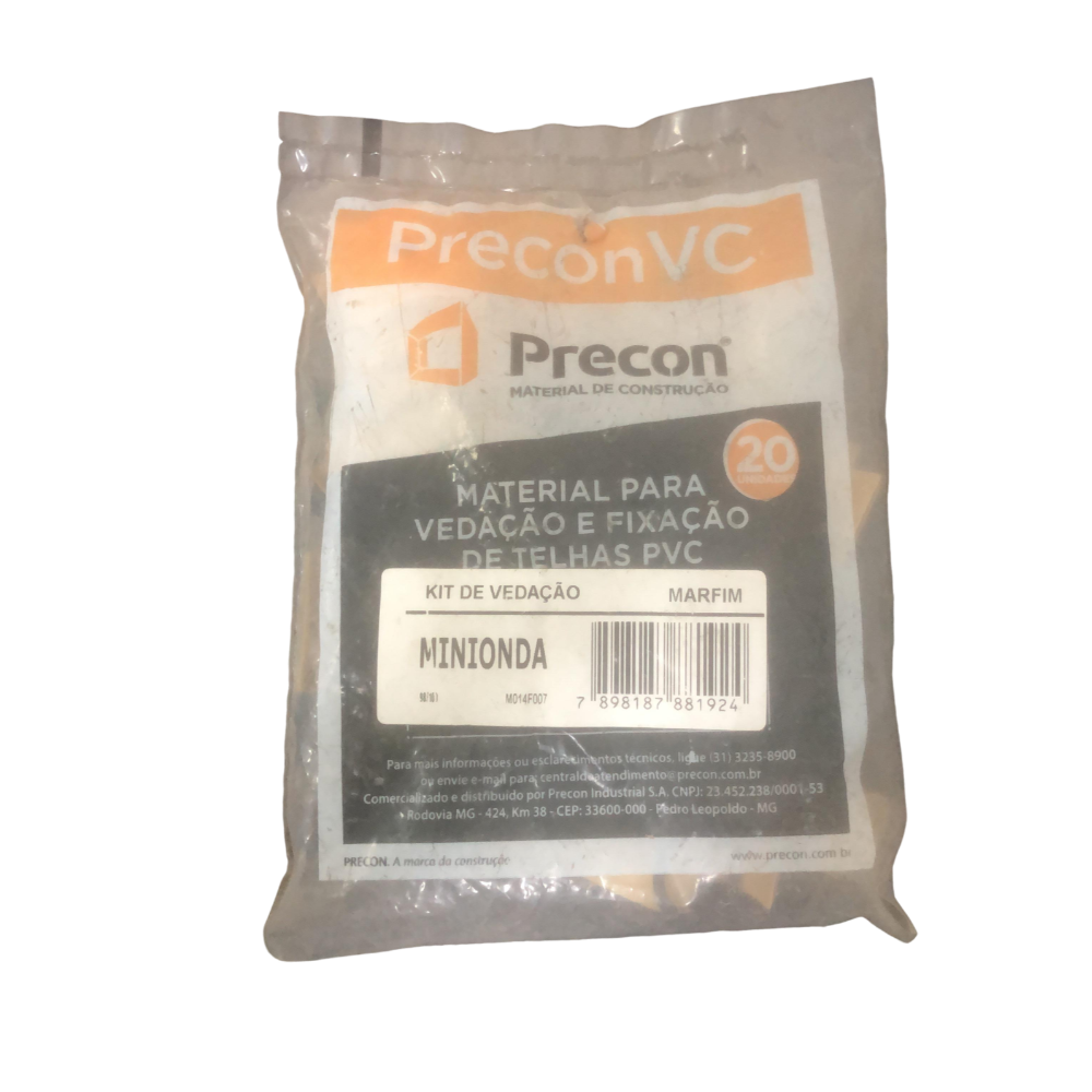 Kit Ved. P/Telha Pvc Minionda Marfim