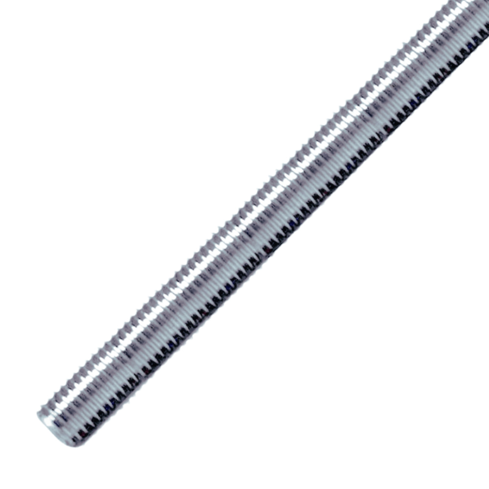 Barra Roscada 1/4 x 1000mm Zinc