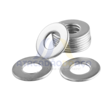 Arruela Lisa 5/16 Zinc