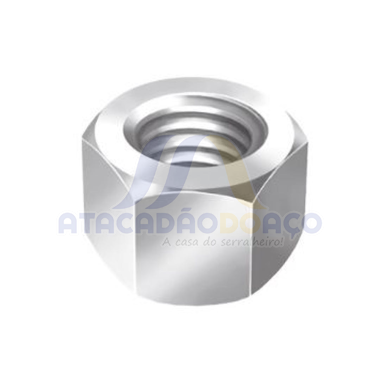 Porca Sextavada Zincado 5/8
