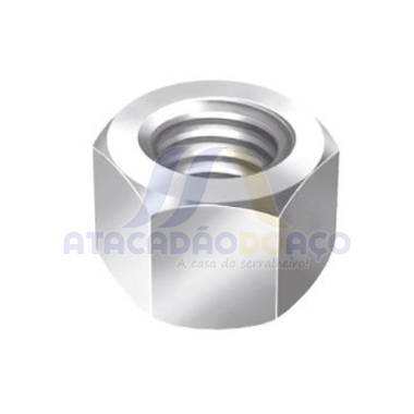 Porca Sextavada Zincado 3/4