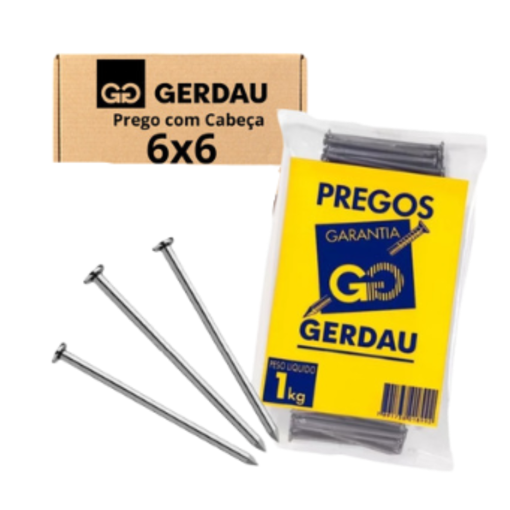 Prego C/ Cabeça - 1/2