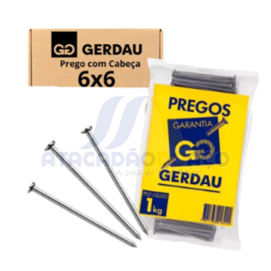 Prego C/ Cabeça - 1/2