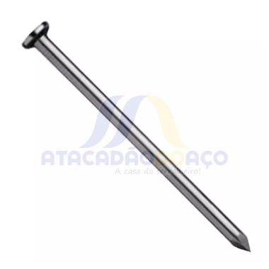 Prego de Aço - 17 x 24 (3,0 x 55) Zincado