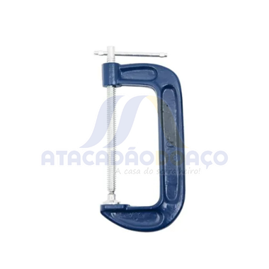 Sargento de Aço Tipo C 6