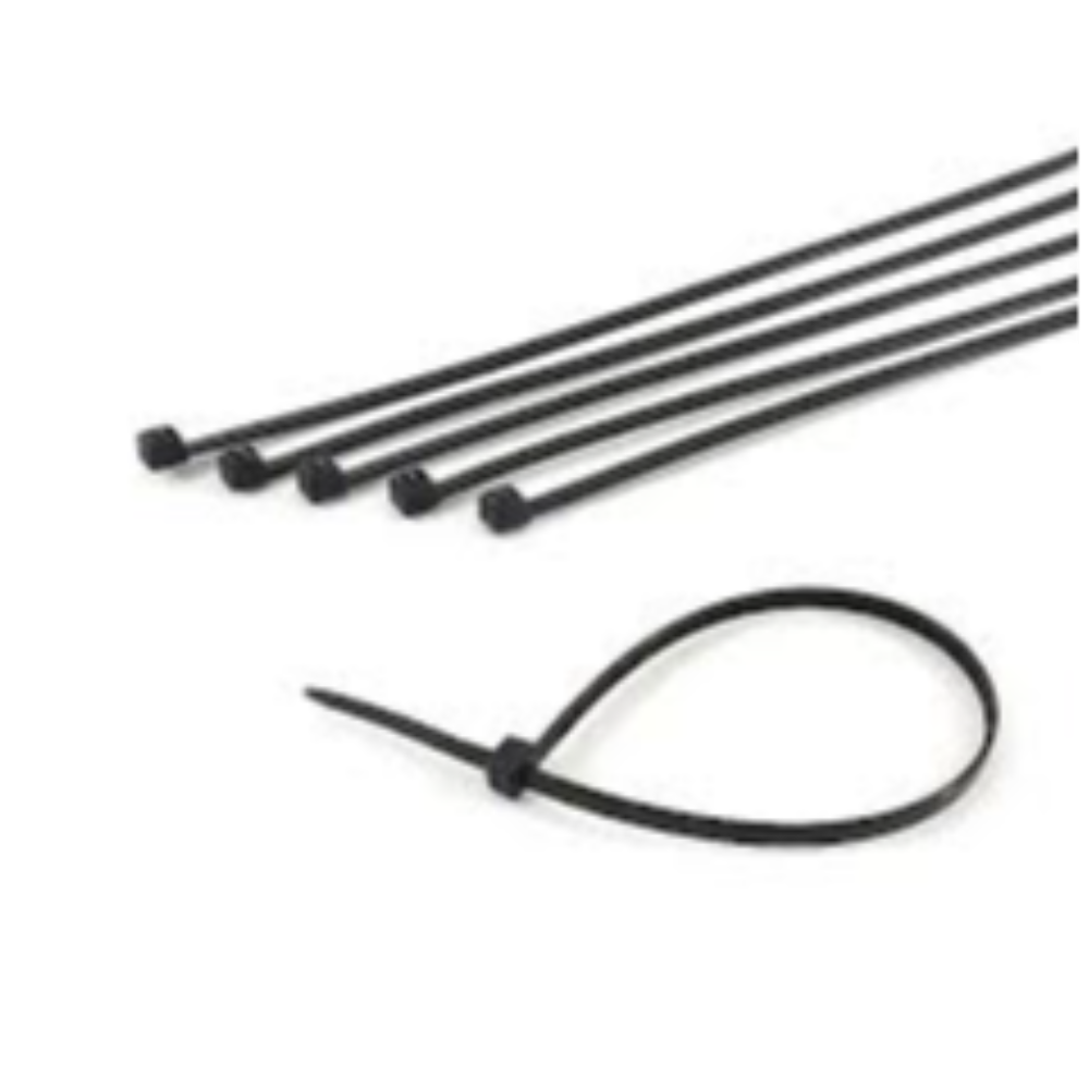 Abraçadeira Nylon - 2.0mm x 100mm (Preta)