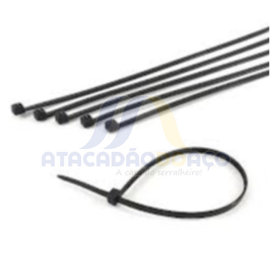 Abraçadeira Nylon - 2.2mm x 200mm (Preta)                   