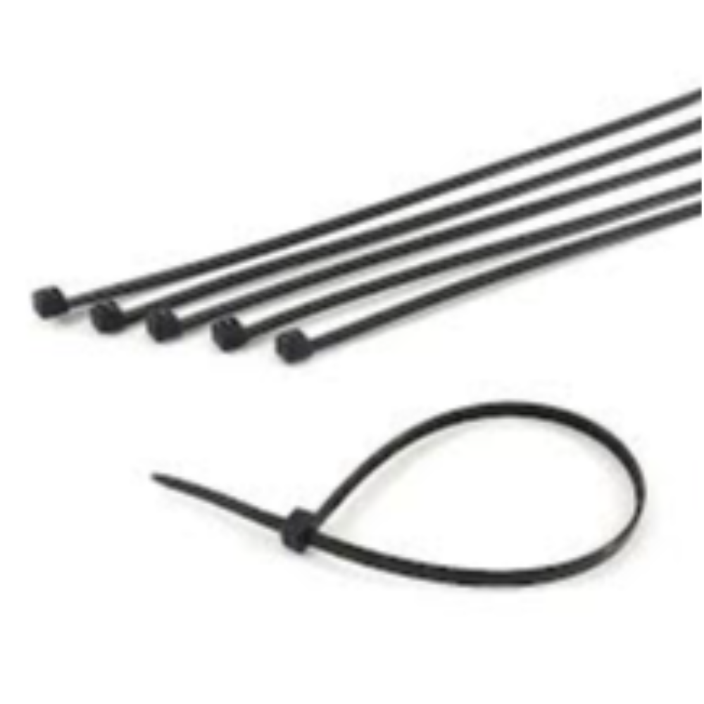 Abraçadeira Nylon - 2.5mm x 100mm (Preta)