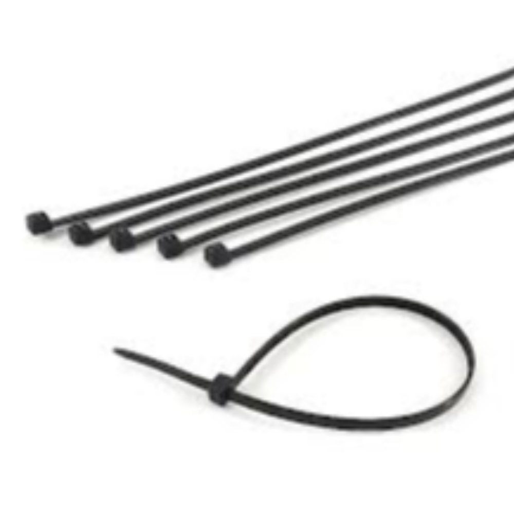 Abraçadeira Nylon - 2.5mm x 150mm (Preta)