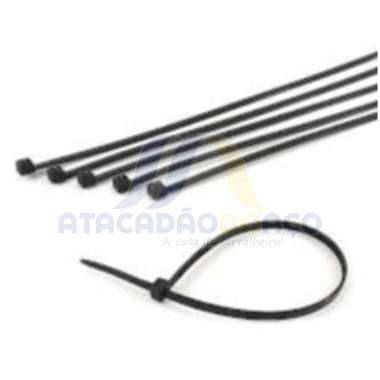 Abraçadeira Nylon - 3.0mm x 150mm (Preta)