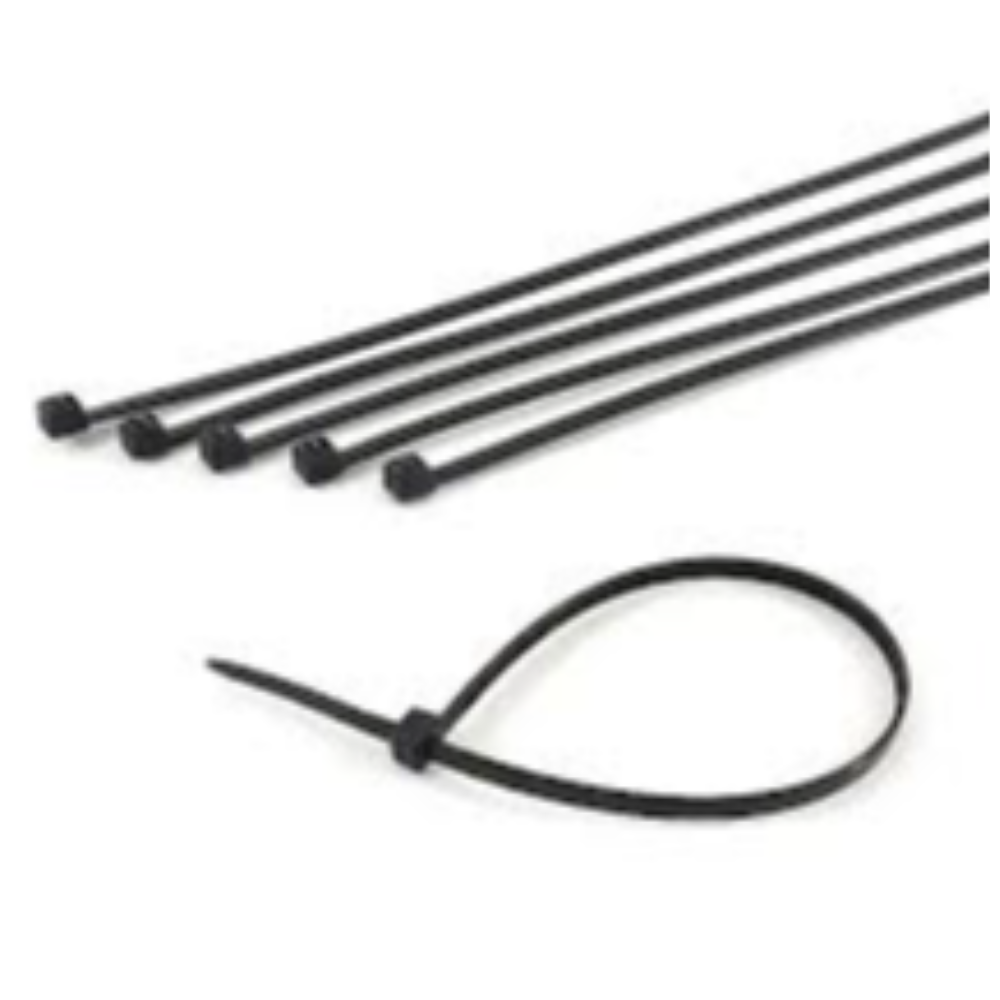 Abraçadeira Nylon - 3.2mm x 200mm (Preta)