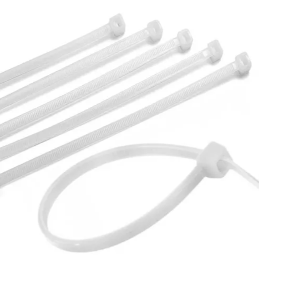 Abraçadeira Nylon - 3.6mm x 250mm (Branca)