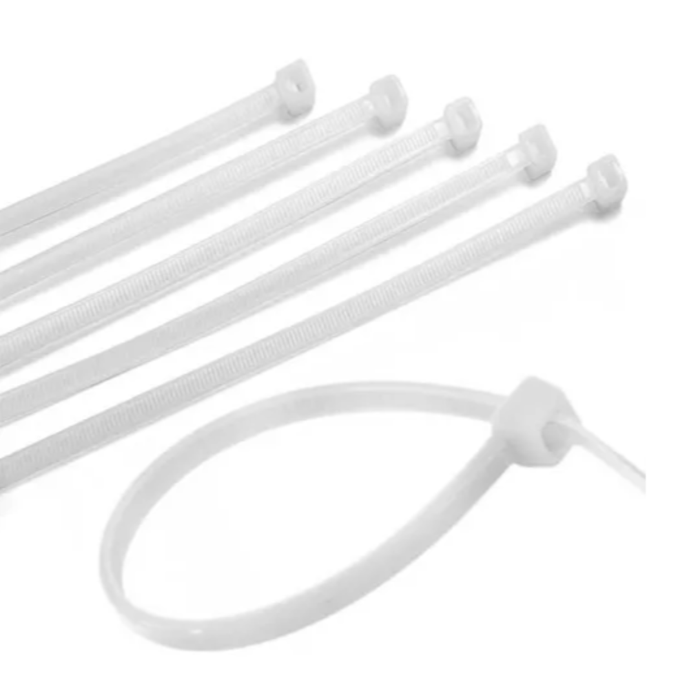 Abraçadeira Nylon - 3.6mm x 300mm (Branca)