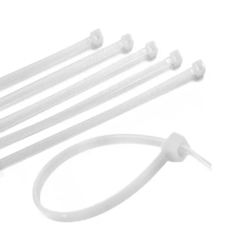 Abraçadeira Nylon - 4.0mm x 400mm (Branca)