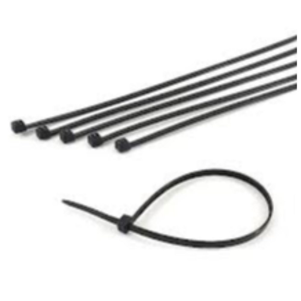 Abraçadeira Nylon - 4.0mm x 250mm (Preta)