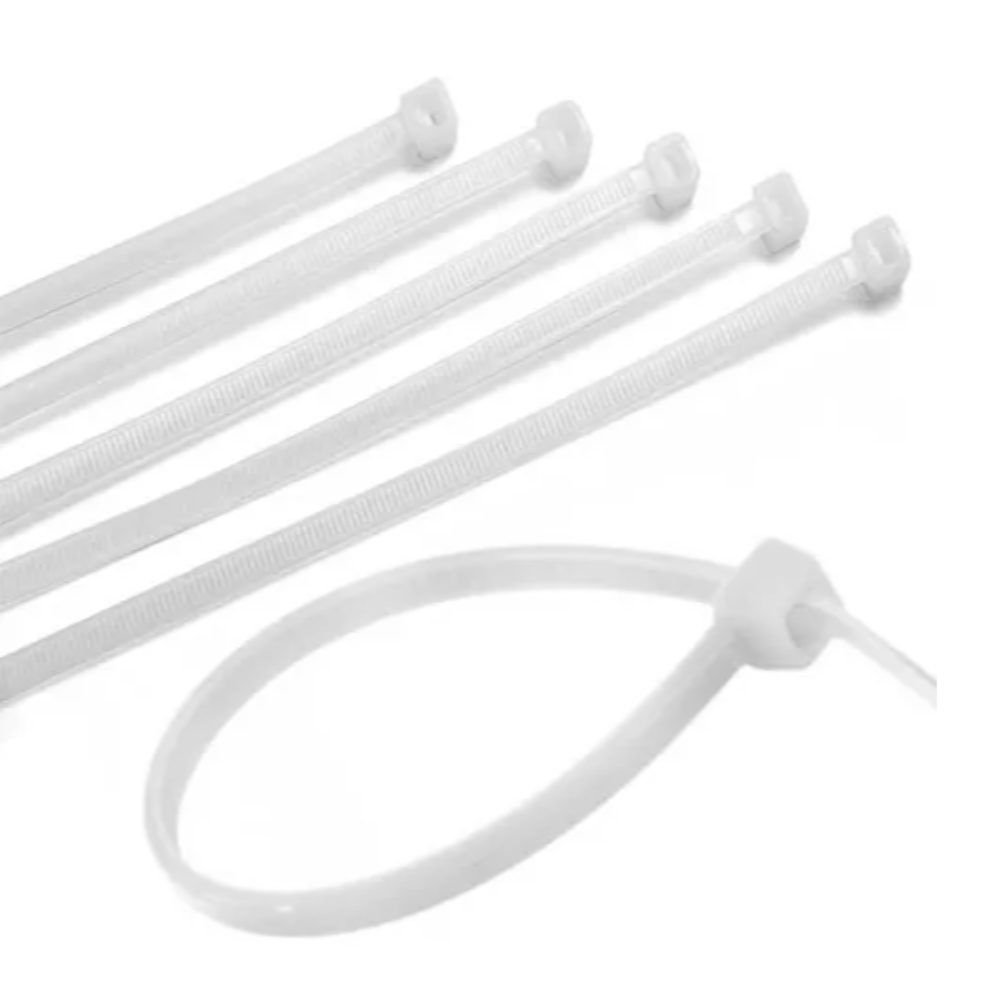 Abraçadeira Nylon - 7.6mm x 300mm (Branca)