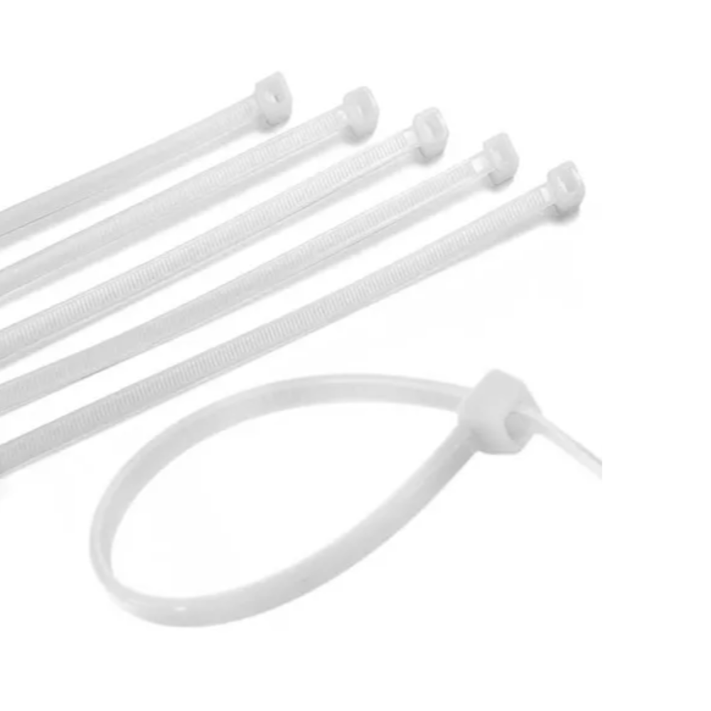 Abraçadeira Nylon - 7.6mm x 350mm (Branca)