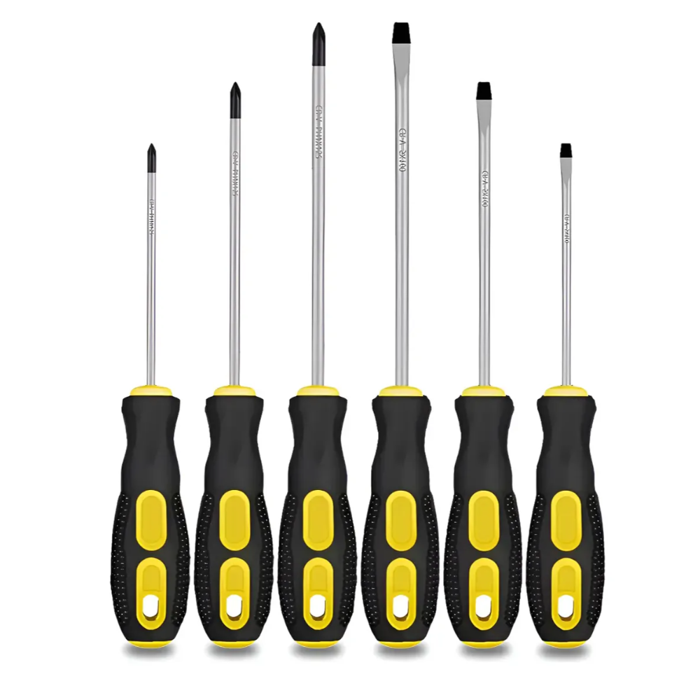 Jogo De Chave De Fenda/Phillips 6 pçs (Elite)