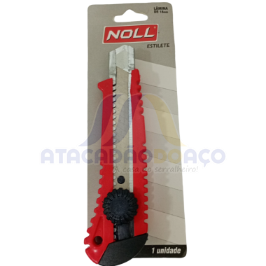 Estilete Plastico C/ Lamina 18mm (Noll)
